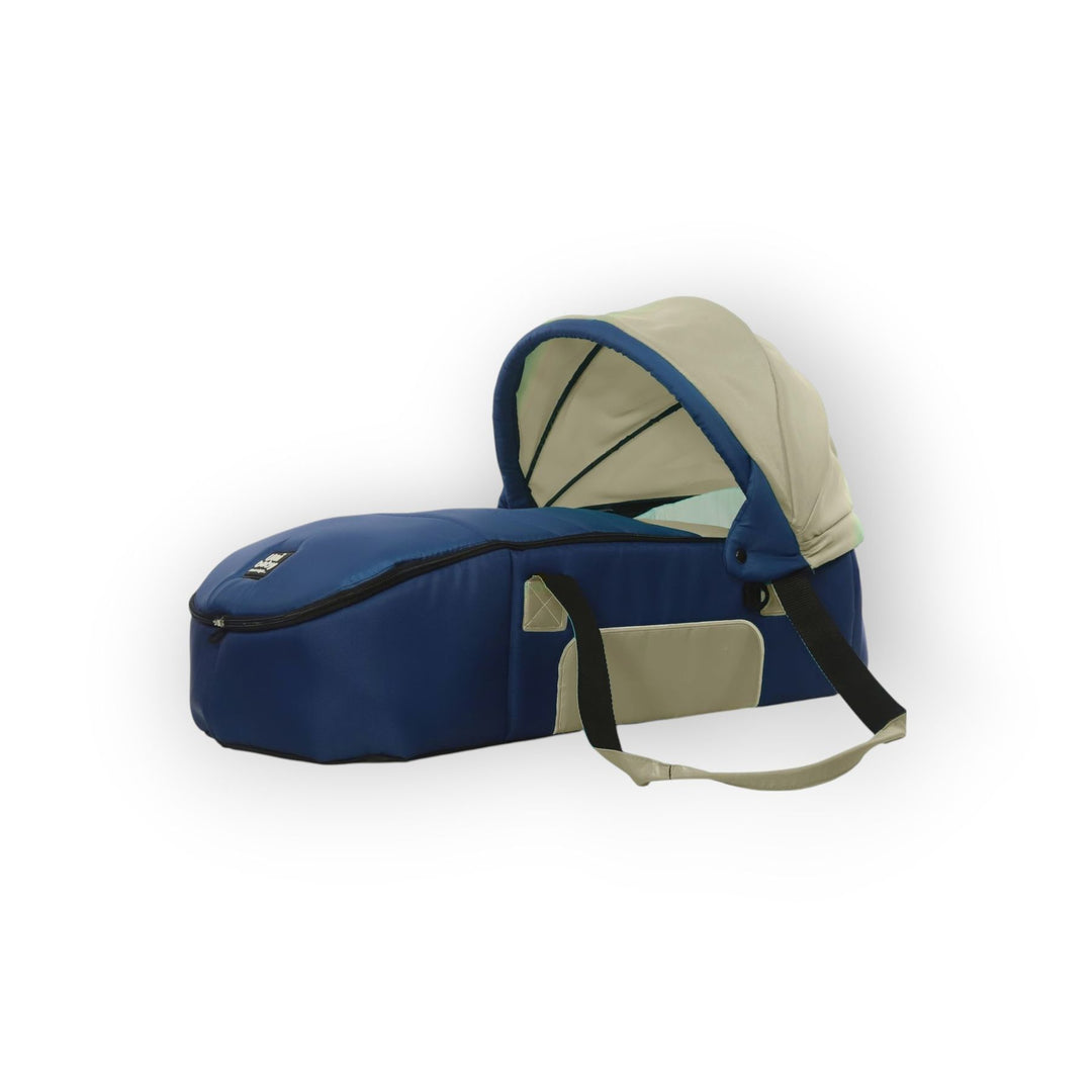 Portable Infant Carrycot & Diaper Bag Backpack with Sun Canopy