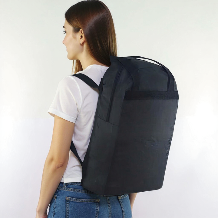 Portable Infant Carrycot & Diaper Bag Backpack with Sun Canopy