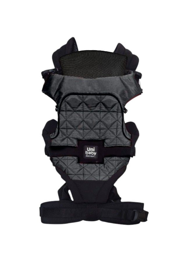 Diamond-Quilted Safe & Snug Convertible Baby Carrier