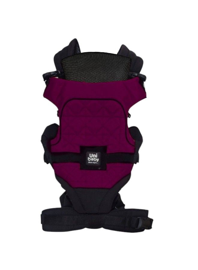 Diamond-Quilted Safe & Snug Convertible Baby Carrier
