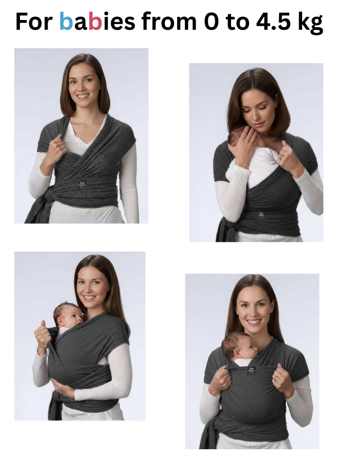 Premium Ergonomic Baby Wrap Carrier