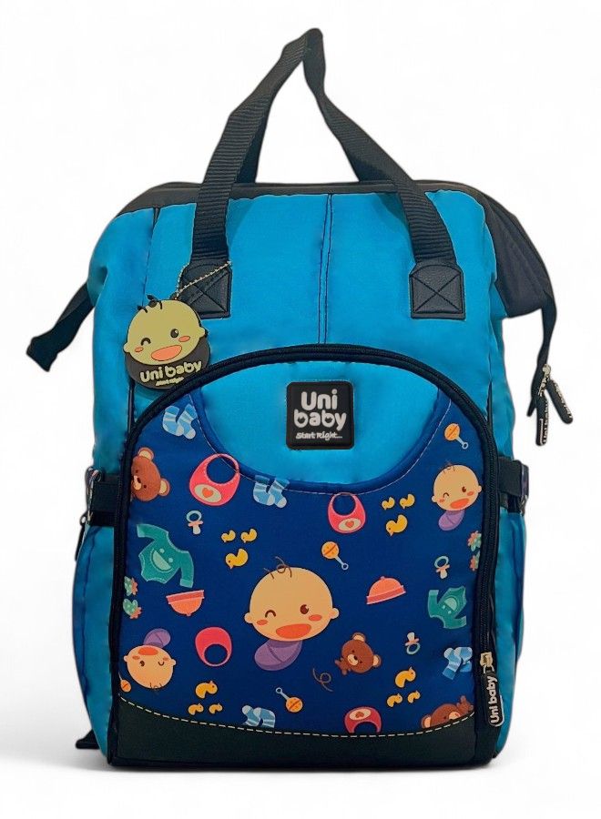 Multi-Functional Baby Diaper Backpack with Thermal Pockets